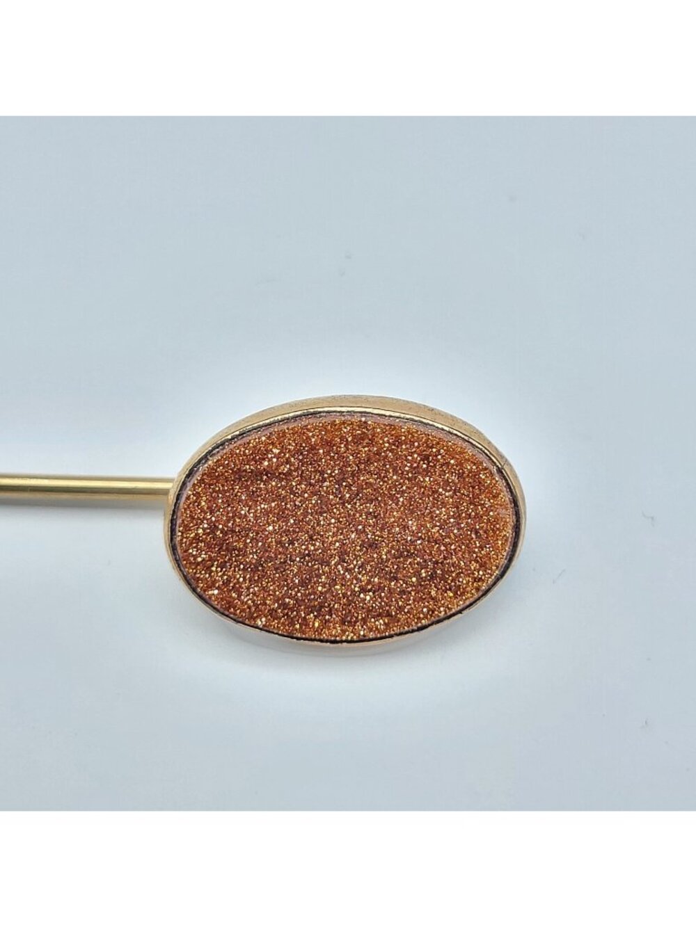 Lovely vintage Gold filled sun stick hat pin lapel Estate Jewelry